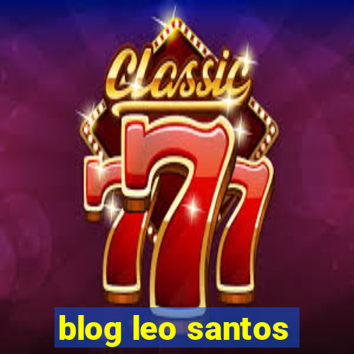 blog leo santos